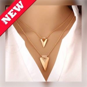 🆕 💍 Tribal Boho Layered Pendant Necklace-